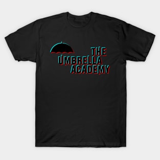 The Umbrella Academy Glitch - Black T-Shirt